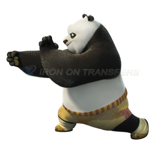 Kung Fu Panda Iron-on Stickers (Heat Transfers)NO.3362